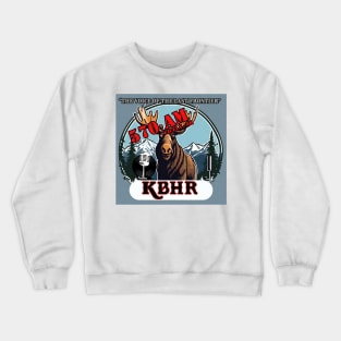 KBHR Moose on the Mic Crewneck Sweatshirt